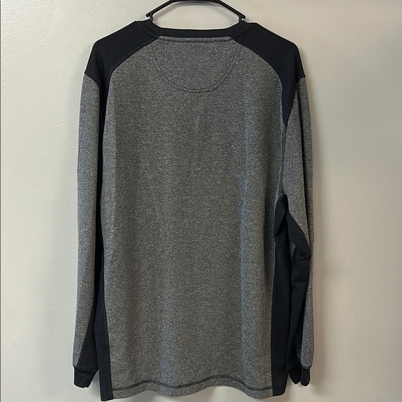 Tasso Elba Gray and Black Crewneck Sweater - Picture 4 of 4